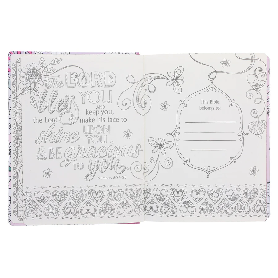 ESV Pink Coloring Hardcover My Creative Bible for Girls - Image 5