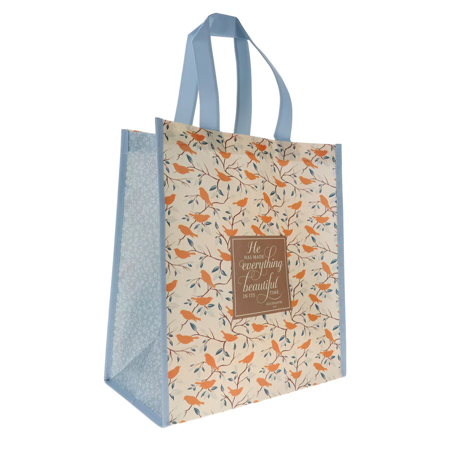 Non-Woven Tote Bag - He Has Made Everything Beautiful in Its Time