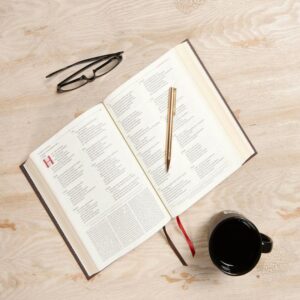 CSB Ancient Faith Study Bible, Brown Cloth-Over-Board: Black Letter, Church Fathers, Study Notes and Commentary - Image 2