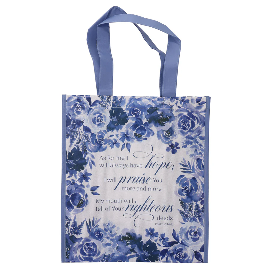 As for Me I Will Always Have Hope Non-Woven Tote Bag - Image 3