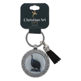 Sy Troue Liefde Vul die Aarde Afrikaans Epoxy Metal Keychain