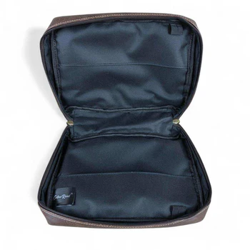 Cotton Road Bible Bag: BROWN PU Leather Cotton Road BIBLE Cover Bag - Image 2