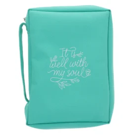 It Is Well with My Soul Polyester Bible Bag (Large)