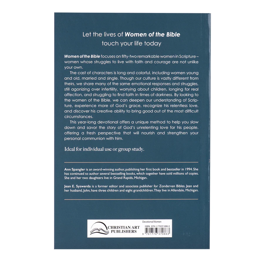 Women Of The Bible Devotional: One Year Devotional Study (Paperback) By: Ann Spangler, Jean E. Syswerda - Image 2