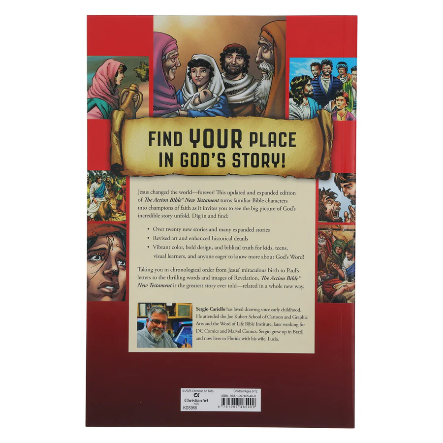The Action Bible New Testament (Paperback) - Image 5