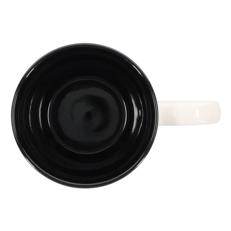 Trust the Lord and His Mighty Power Ceramic Mug with Black Interior - Image 2