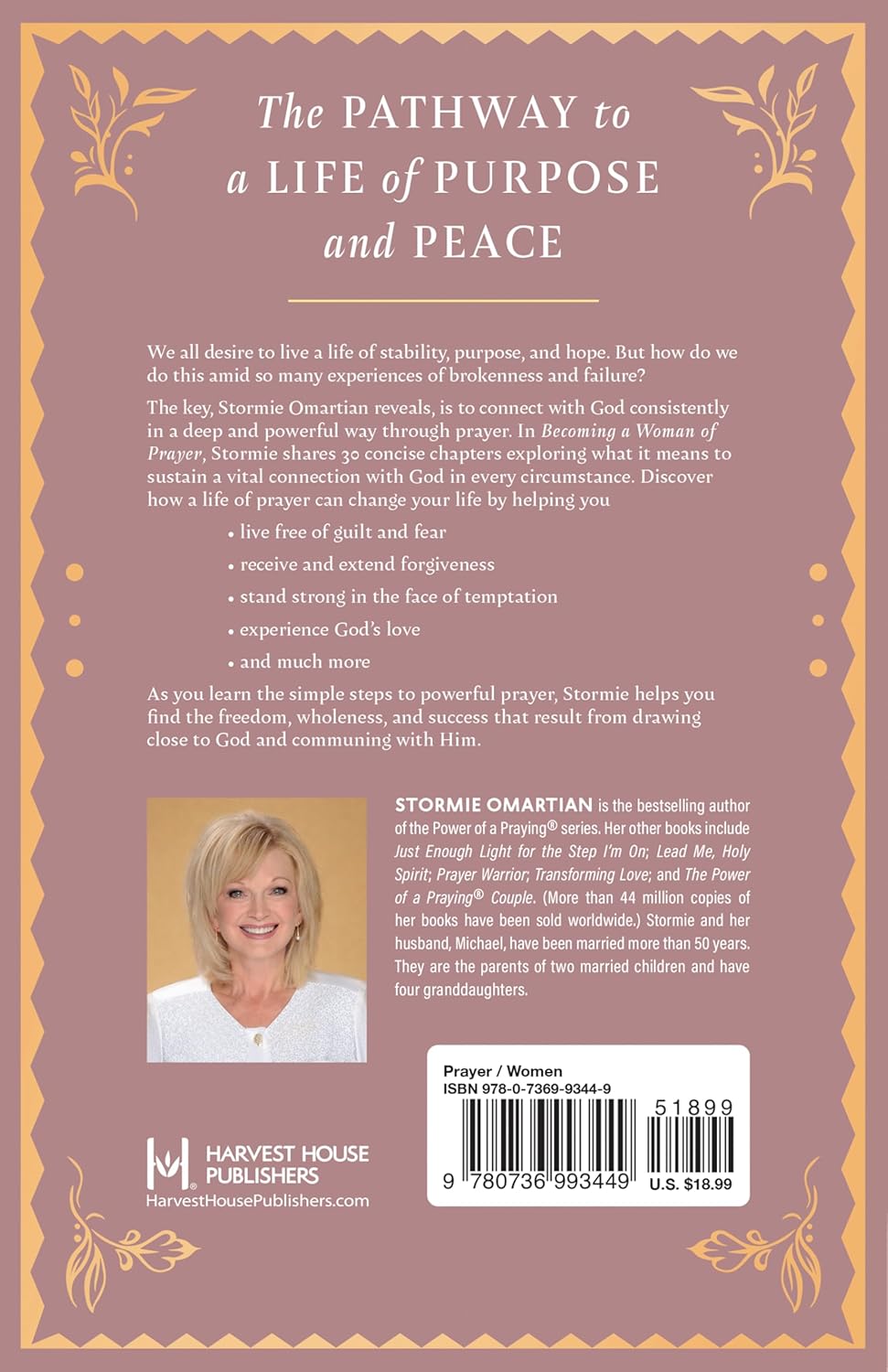 Becoming a Woman of Prayer: 30 Days to Freedom, Wholeness, and Spiritual Victory by Stormie Omartian - Image 2