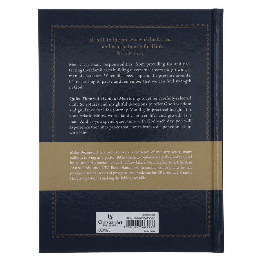 Quiet Time with God for Men (Hardcover) By: Mike Beaumont - Image 5
