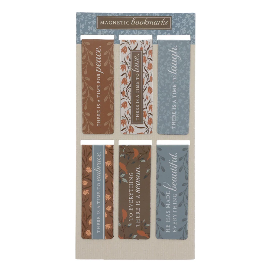 To Everything There Is a Season Six-Piece Magnetic Bookmark Set - Image 4