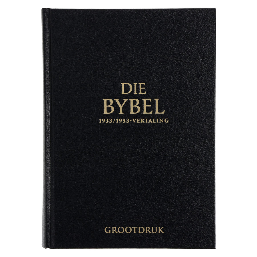 Afrikaans 1933/1953 Vertaling Swart Hardeband Bybel Grootdruk - Image 6