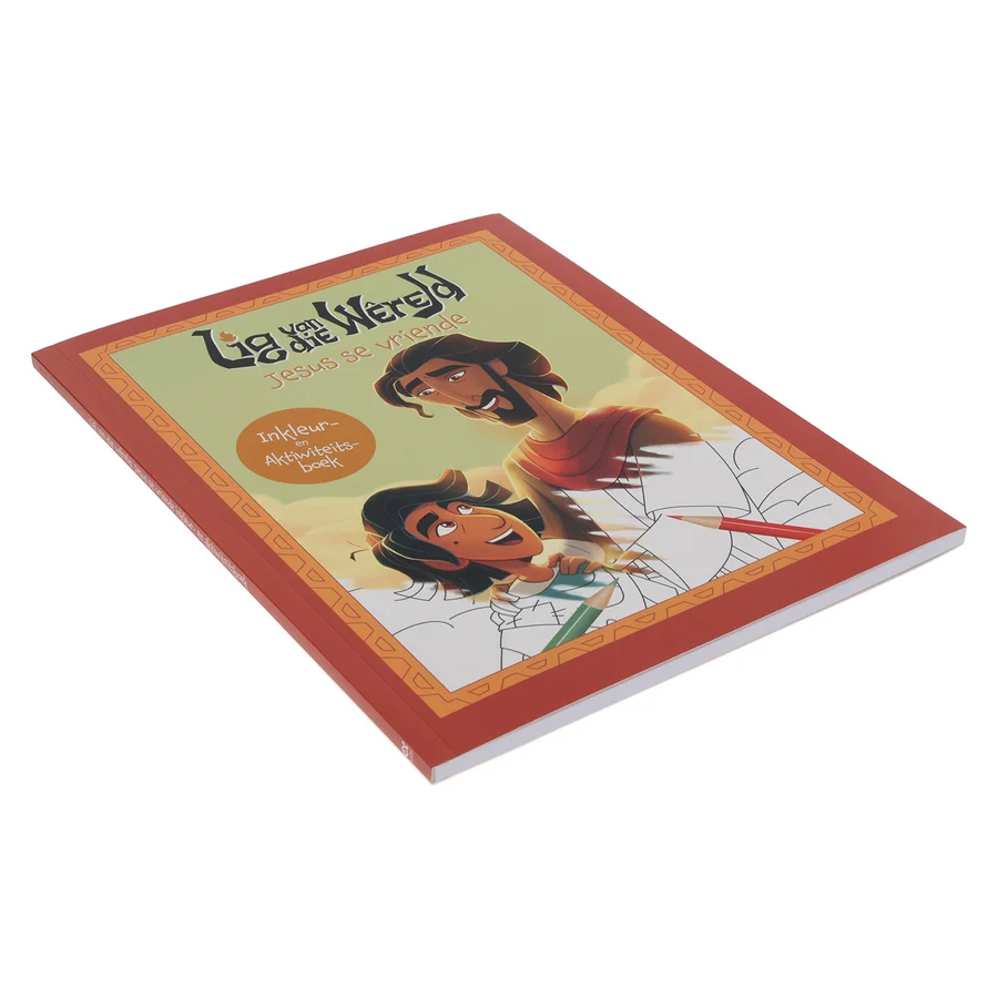 Lig van die Wêreld Jesus se Vriende Inkleur- en Aktiwiteitsboek (Sagteband) - Image 3