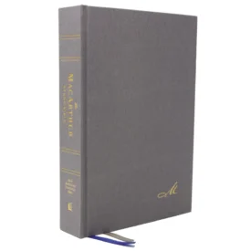 NASB MacArthur Study Bible 2nd Edition Gray (Comfort Print) (Hardcover) By: John MacArthur