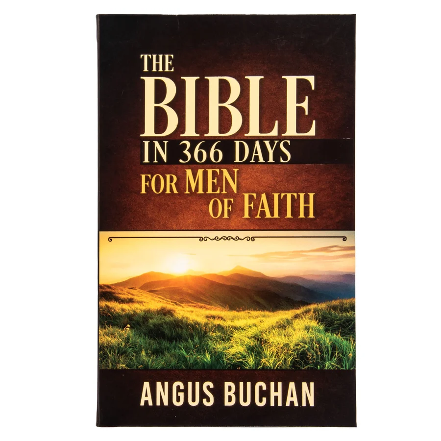 The Bible In 366 Days For Men Of Faith New Cover (Paperback) By: Angus Buchan